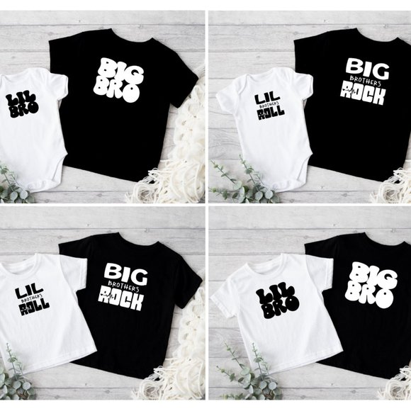 Personalized Lil Bro Infant Bodysuit - Picture 4 of 4